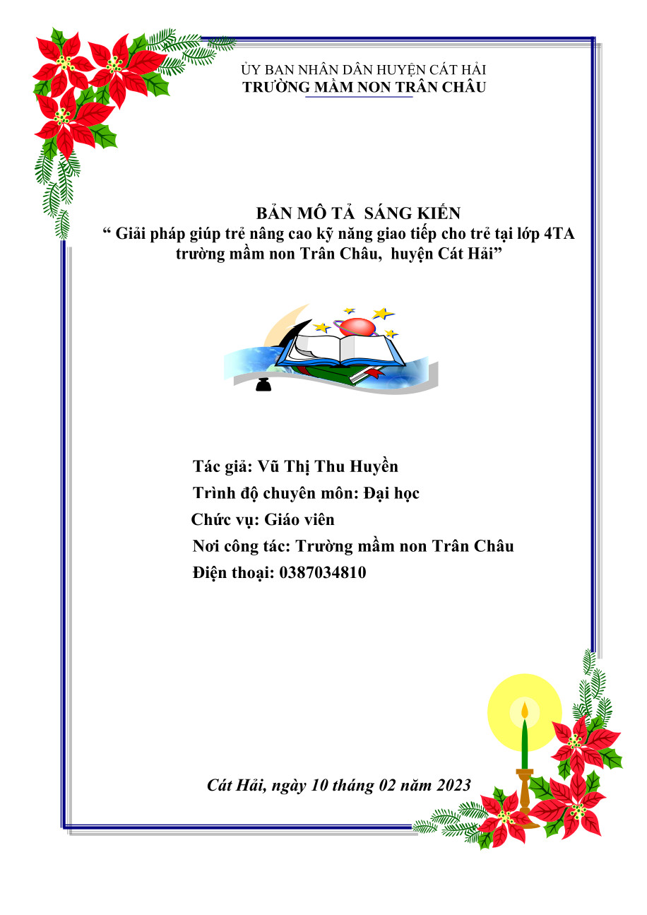 Giải pháp giúp trẻ 4 tuổi nâng cao kỹ năng giao tiếp